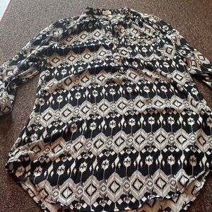 B envied tunic blouse M